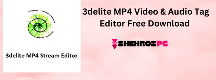 3delite MP4 Video & Audio Tag Editor Free Download 1.0.254.452